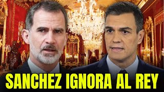 Felipe VI insta a Pedro Sánchez a renunciar la crisis política y los escándalos golpean al Gobierno [upl. by Admana]