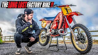 Long Lost Factory 2 Stroke Reunited with Motocross Legend [upl. by Ybbor]