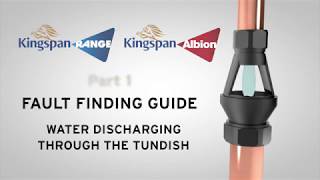 Unvented Cylinder Fault Finding Guide  Water Discharging Through the Tundish  Kingspan Hot Water [upl. by Lib163]