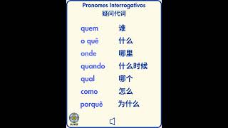 Pronomes Interrogativos 疑问代词 [upl. by Caasi]