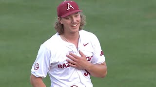 5 Arkansas vs 14 Mississippi State Game 1 2024 [upl. by Irene]