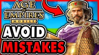 Age of Empires Mobile BEGINNERS GUIDE  Tips for NEW Players [upl. by Campman]