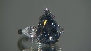 Christies to auction 25m blue diamond The Blue [upl. by Romona]