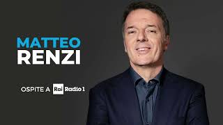 Matteo Renzi ospite a Zapping di Radio1  27062024 [upl. by Hgielrac]