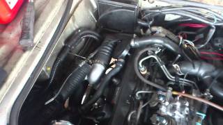 VW T25 syncro TDI conversion  running video [upl. by Elades749]