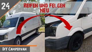 Neue Reifen und Felgen 🛞🔨  Vorbereitung für TÜV und Umschreibung 2025 DIY Campervan Project 24 [upl. by Cazzie547]