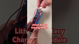 Lithium Battery Charging Module electronics batterycharger diy [upl. by Rehpotsrik]