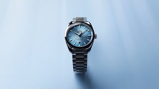 Seamaster in Summer Blue Aqua Terra 38 mm 150 metres  OMEGA [upl. by Ashlin816]