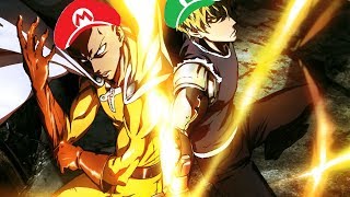 One Punch Man Dubstep AMV  Pegboard Nerds  Luigis Mansion [upl. by Yknarf382]