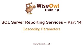 Reporting Services SSRS Part 14  Cascading Parameters [upl. by Ikcaj]