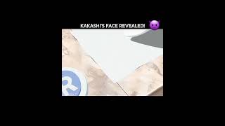 KAKASHI FACE REVEALED 😈 [upl. by Cheyney]