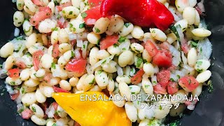 ENSALADA DE ZARANDAJA【フジ豆サラダ】 [upl. by Elane]