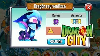 AL FIN DRAGON REY VENTISCA NIVEL 25  Dragon City [upl. by Ahsinet525]