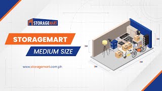 StorageMarts Medium Unit Sizes  StorageMart PH [upl. by Jyoti]