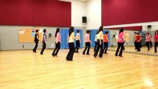 Bring On The Good Times  Line Dance Dance amp Teach in English amp 中文 [upl. by Nonnag816]