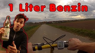 Wie weit kommt mein PUKY mit 1L BENZIN  F02 PocketbikePuky [upl. by Nautna]