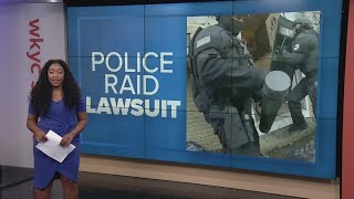 Family whose house was raided by Elyria police files federal lawsuit against city chief officers [upl. by Leakcim]