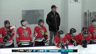 5 St Louis Park vs 4 Benilde  St Margarets Boys Hockey 6AA 14 Final 22317 [upl. by Grearson504]