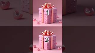 Choose one gift Box waiting for comment 1 vs 2 surprisebox treasurebox lovebox goodiebox [upl. by Edwyna]