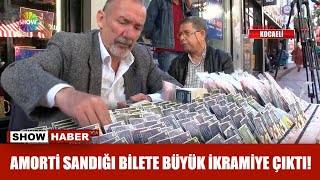 Amorti sandığı bilete büyük ikramiye çıktı [upl. by Yenaiv]