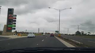 Bulleen to Western suburbs and back  Melbourne Driving Hyperlapse [upl. by Ilatan94]