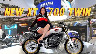 2025 THE NEW YAMAHA XT 700 TWIN RETROINSPIRED ENDURO SCRAMBLER UNVEILED [upl. by Egon363]