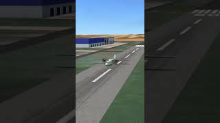 Binter Canarias ATR Belly Landing aviation pilot rfs realflightsimulator landing plane avgeek [upl. by Ykcin]