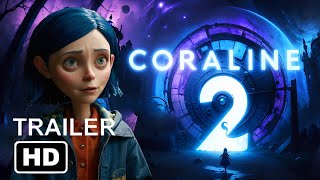 Coraline 2 trailer  THE RETURN OF BELDAM teaser 2024 [upl. by Nyltac]