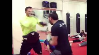 SHEMSI amp HYSNI BEQIRI TRAINING SUPERPRO SPORTCENTER BASEL 2017 [upl. by Omissam181]