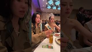 Bữa ăn của Miss International 2024 Huỳnh Thị Thanh Thủy [upl. by Virnelli911]