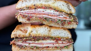 Must Try Muffuletta Sandwich recipe [upl. by Iruyas]