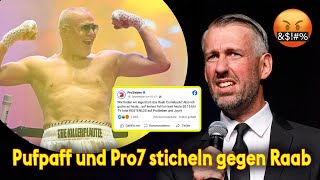 Pufpaff und Pro7 sticheln gegen Raab Kommt es zum Final Countdown [upl. by Adeehsar]