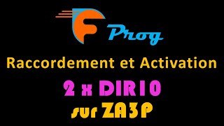 2 paires de DIR10 sur ZA3P CAME [upl. by Rednave]