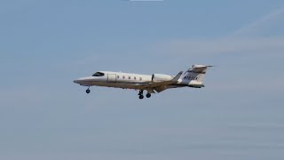 1994 Learjet 31A  Landing  New Century AirCenter JCIKIXD  N1932K [upl. by Innep]