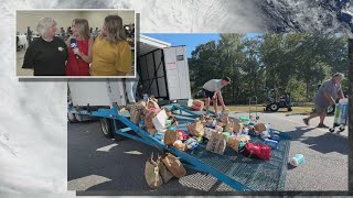 Charlestons donated hurricane relief arrives in stormdamaged Chesnee SC [upl. by Lav]