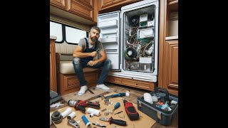 RV Refrigerator Improved Cooling  Helpful Hints Easy DIY [upl. by Llahsram]