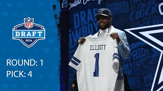 Ezekiel Elliott RB  Pick 4 Dallas Cowboys  2016 NFL Draft [upl. by Nogas]