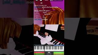 I played SUBWOOFER LULLABY Minecraft on ROBLOX Piano roblox piano robloxpiano music minecraft [upl. by Alfi536]