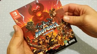 UNBOXING BROFORCE DELUXE EDITION SWITCH [upl. by Brownley100]