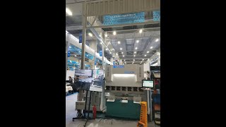 WE67K40T1600 electrohydraulic synchronous CNC bending machine 6axis pressbrake cncmachine [upl. by Aissej768]