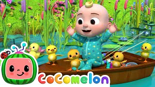 Five Little Ducks 2  CoComelon Furry Friends  Animals for Kids [upl. by Atin773]