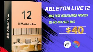 Ableton Live 12 on MacOS Sequoia Sonoma M3 [upl. by Ransell]