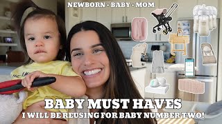 TOP BABY MUST HAVES  My top 10 baby items to add to your registry Newborn baby amp Mama must haves [upl. by Larkins]