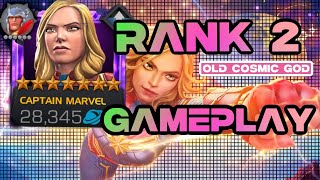 Worth a Rank 2 Captain Marvel Top Cosmic Champion in Marvel Contest of Champions [upl. by Ennairek677]