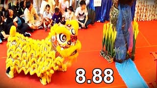 2015 Lion Dance Champion  吉隆坡光藝醒獅團 888 [upl. by Fi]