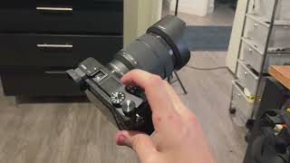 Review of Sony Alpha A6100 Mirrorless Camera w 1650mm Lens [upl. by Seluj]