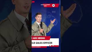 Field sales officer Job  Apply now youtubeshorts shortfeed [upl. by Razal]