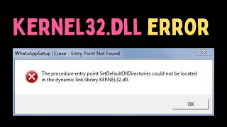 How To Fix Kernel32dll Errors On Windows 11 [upl. by Eusoj]