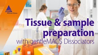 Tissue Dissociation with gentleMACS™ Dissociators [upl. by Croydon552]