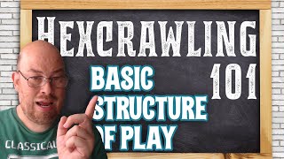 Hexcrawl 101 Class 01 Basic Structure of Play [upl. by Ardnael458]